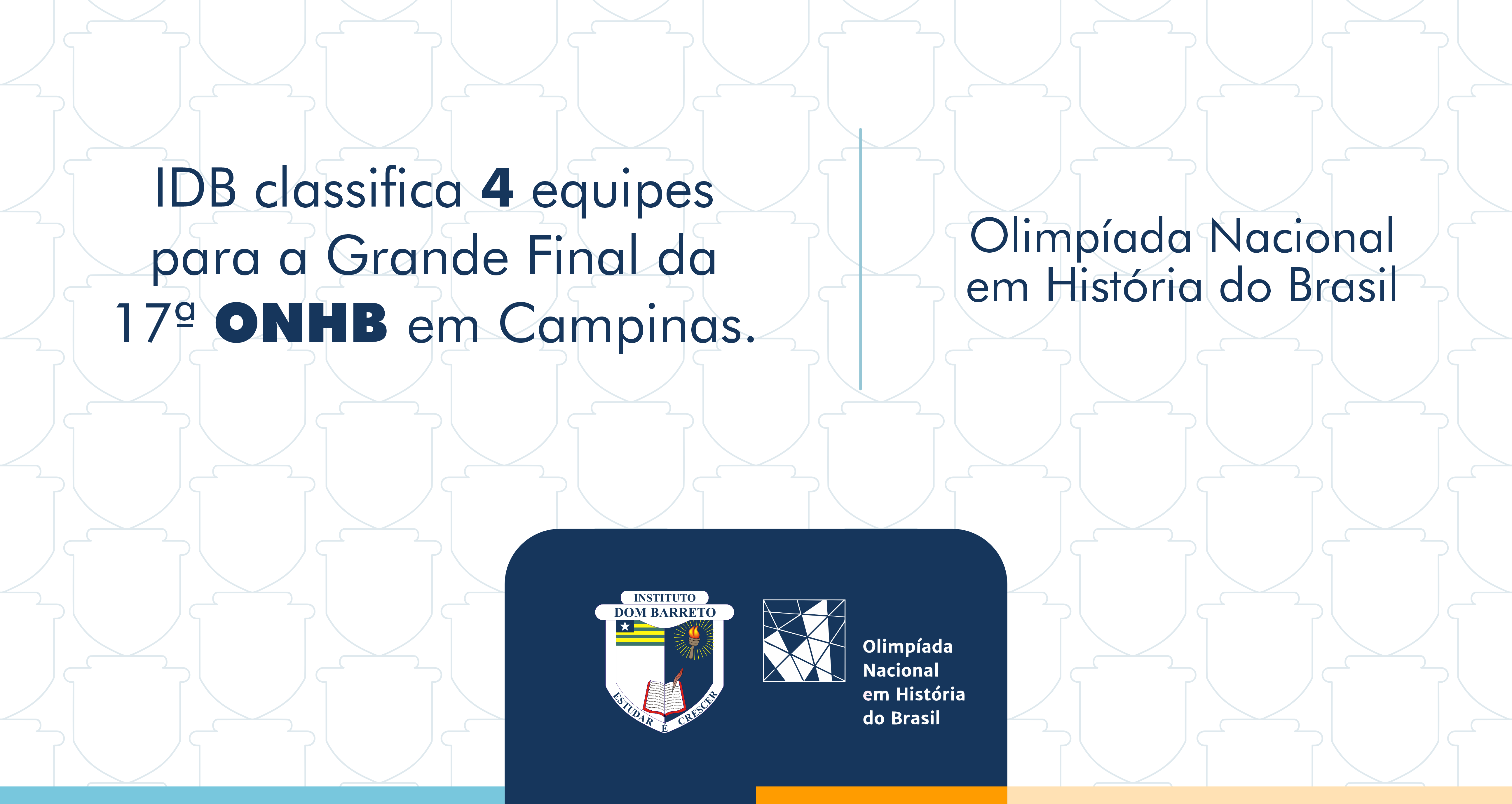 IDB conquista 04 vagas na grande final da Olimpíada Nacional em História do Brasil (ONHB)